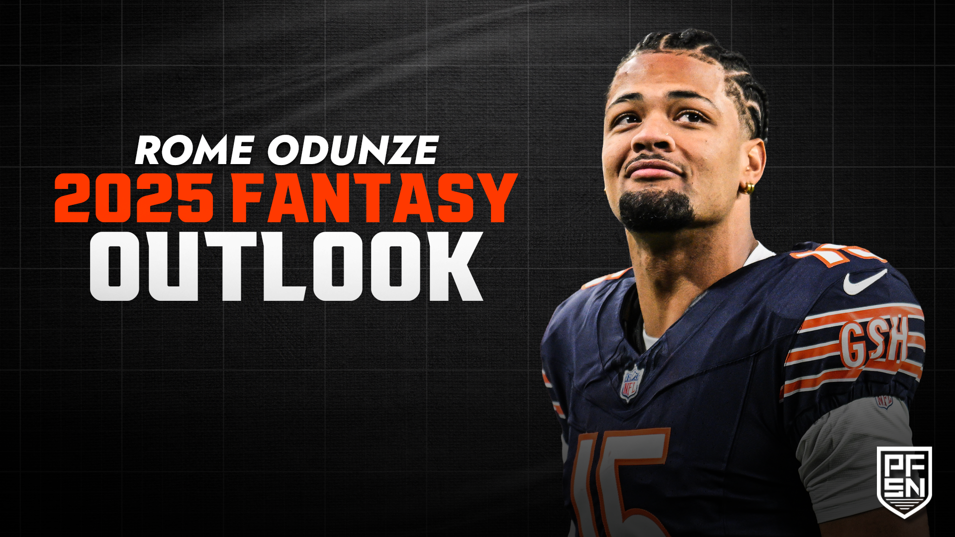 Image for Rome Odunze Fantasy Hub: Week 9 Injury Update, Start 'Em/Sit 'Em Advice, Points Projection, and Weather Impact