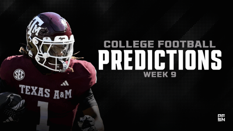 College Football Predictions Week 9: Projecting Every Game Including Texas A&M vs. LSU