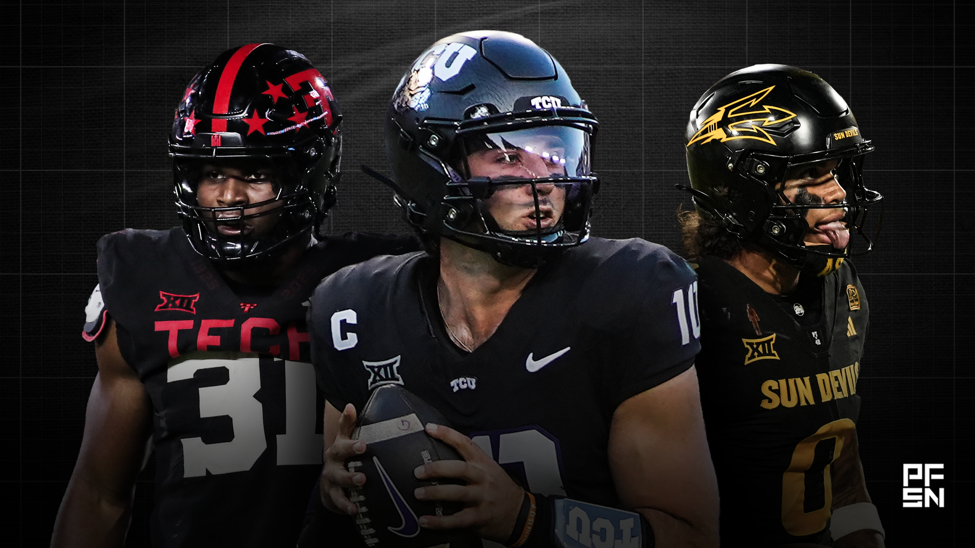 PFSN Midseason All-Big 12 Football Team Headlined by Josh Hoover, David Bailey