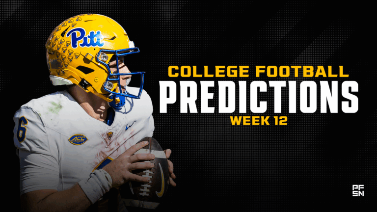 College Football Predictions Week 12: Projecting Every Saturday Game, Headlined by Notre Dame vs. Pitt